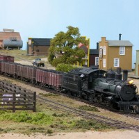 coal train creeps through Salina