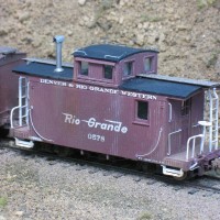 the finished Precision Scale Short Caboose