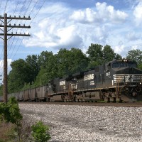 NS 853 at Lincoln Avenue 7/12/09