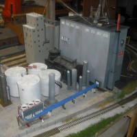 Grain loading and processing plant