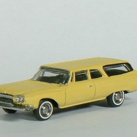 HO Scale 1961 Plymouth station wagon