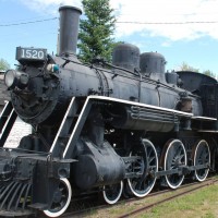 CNR 4- 6- 0 (Former Canadian Northern) at the Prince George Railroad Museum