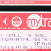 Rail Ticket