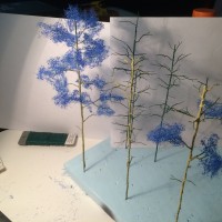 Florist wire pine trees update 02