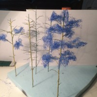Florist wire pine trees update 02