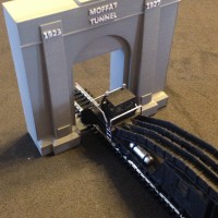 Tunnel Entry and Snow Melter 3D printed