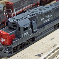 N Scale Phase I SP GP60 Kitbash: Fresh Paint & Decals