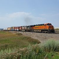 Eastbound tonnage leaving Minot