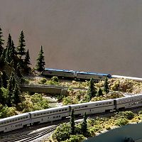 Amtrak 6 On Donner Pass