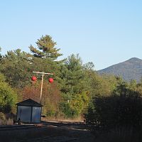 Surviving old fashioned ball signal in Whitefield NH.