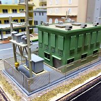 Electrical Substation - kit bash