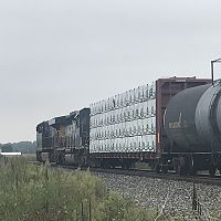 CSX Transportation Freight Rake
