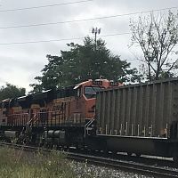 BNSF Unit Freight Train