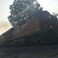 BNSF Transportation Locomotive