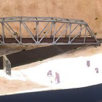 Preparing area for steel viaduct - Aug 2020
