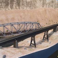 Steel viaduct installed - Aug 2020