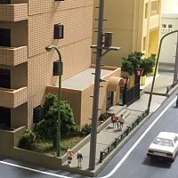 Street scene on Brad's Tokyo modules