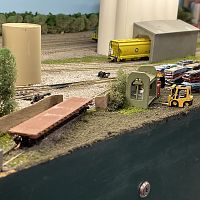 Fence, Gate, and Flat Car loads Layout Party Projects