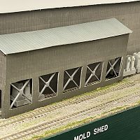 Reinforced/Straightened Mold Shed