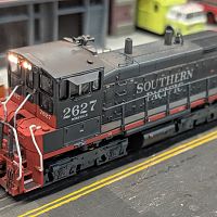 N Scale SP SW1500 Kitbash Completed