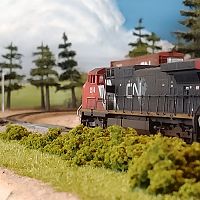 CN Rail en route