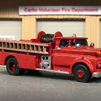 Lineside Models - 1963 Chevy fire engine