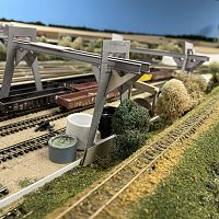 Keystone Gantry Crane Cardboard Mock-ups #2 and #3