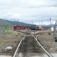 This plant outside of Frenchtown uses MILW mainline rails as part of its factory trackage