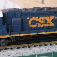 CSX SD40 2 8811