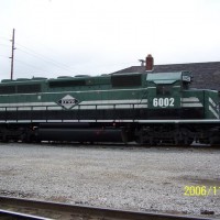Evansville Western SD40-2 #6002    Mt Vernon IN  2007