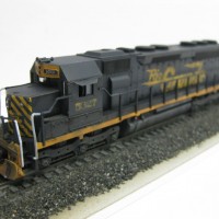 Kato SD45 # 5327 - repainted / decalled / detailed & weathered