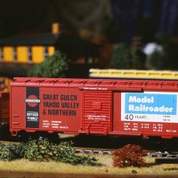 July 1977 - Anyone had one of these? Model Railroader 40th Anniversary Boxcar.