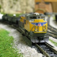 I also run U.P. on my layout like this Kato SD70ACe.