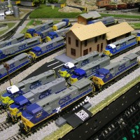 My CSX YN2 Loco collection. About 17 locos in all.
