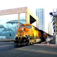 BNSF in San Diego leaves for L.A. on july 22, 2010