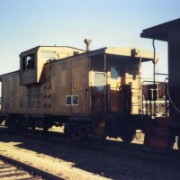 D&RGW wide vision caboose #01520 in Fremont, Ca.