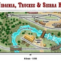 Plan for the 2x4' Virginia, Truckee & Sierra.