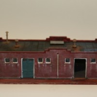 n scale freight depot front