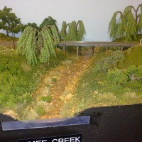 The branch line on Darren F's "Cann River" layout of Gippsland Victoria.