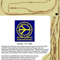 PW&NJ layout track only