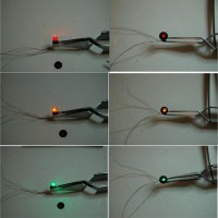 lit leds all colors; with and without faceplate
