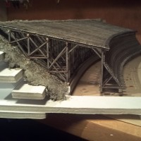 snowshed 1 - progress shot, nearly done