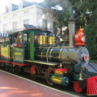 Disneyland Railroad 2-4-4T #3 Fred Gurley