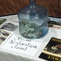 Dollars for steam at the Mid Continent Railway Museum booth