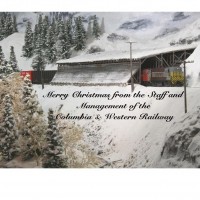 2012 Christmas Card.  Shed 1 in McRae Canyon just west of Paulson.