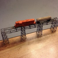 7 piece truss bridge