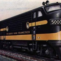 Artwork from a Frisco timetable