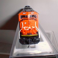 CUSTOM CN SD70 FRONT VIEW