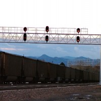 D&SL Utah Junction at last light