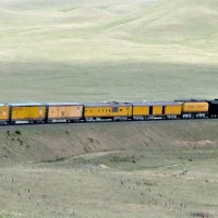 844 charging south from Speer, WY